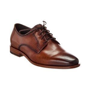Curatore Plain Toe Leather Oxford, Brown